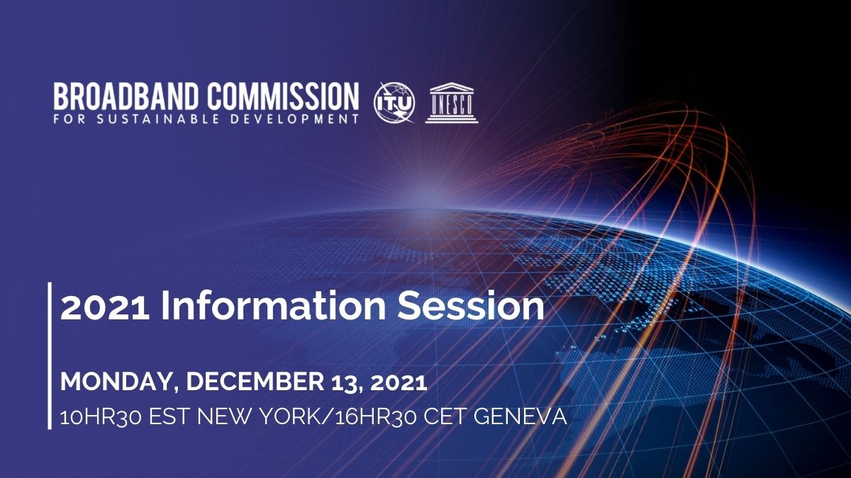 2021 Information Session Broadband Commission